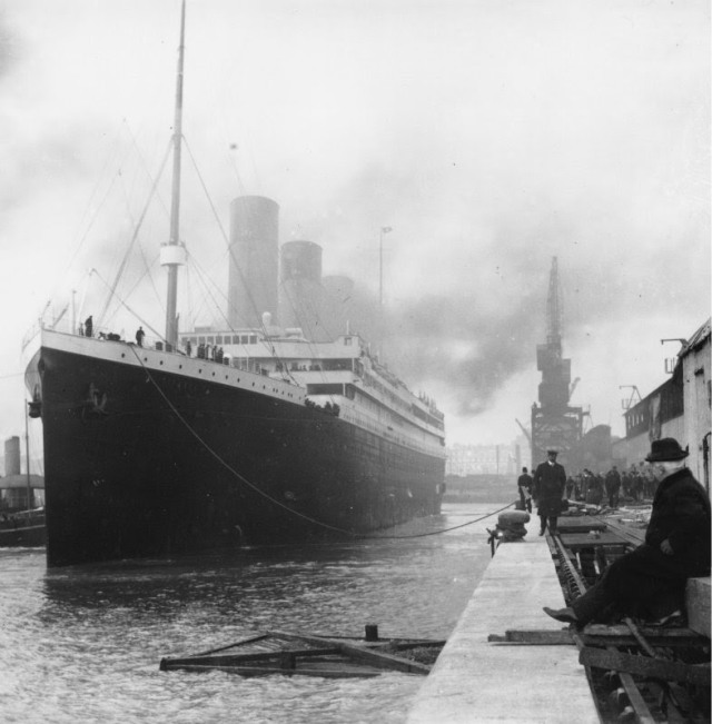 Titanic antes de zarpar